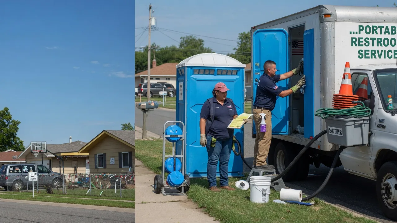 Portable Toilet Rental in Randall, KS near me